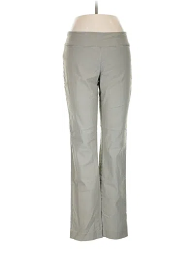 Pre-owned Nic + Zoe Active Pants In Gray