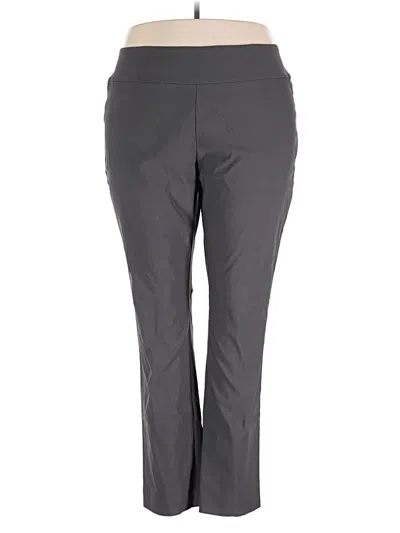 Nic + Zoe Active Pants In Gray