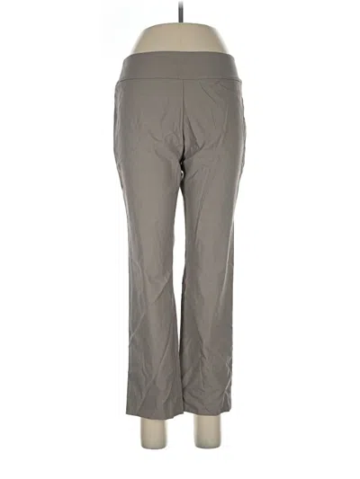 Pre-owned Nic + Zoe Active Pants In Gray