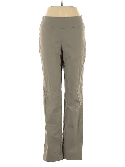 Pre-owned Nic + Zoe Active Pants In Green