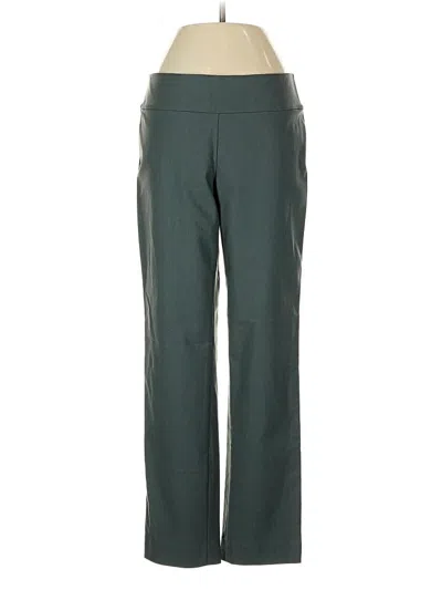 Pre-owned Nic + Zoe Active Pants In Green