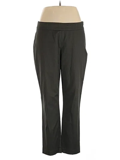 Pre-owned Nic + Zoe Active Pants In Green