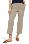 Nic + Zoe All Day Stripe Wide-leg Jeans In Neutral Multi In Neutral Multi
