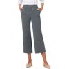 Nic + Zoe All Day Stripe Wide-leg Jean In Blue Multi In Gray