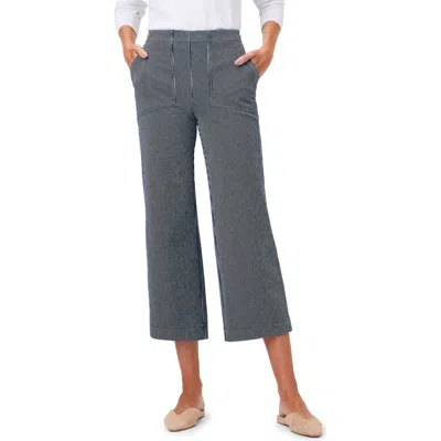 NIC + ZOE NIC+ZOE ALL DAY STRIPE WIDE LEG JEANS