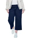 Nic + Zoe Nic+zoe Plus All Day Wide-leg Crop Jean