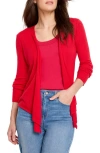 Nic + Zoe Nic+zoe All Year 4-way Convertible Cardigan In Amaryllis