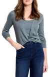 Nic + Zoe Nic+zoe All Year 4-way Convertible Cardigan In Patina
