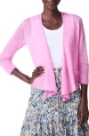 Nic + Zoe All Year 4-way Convertible Cardigan In Pink Lotus