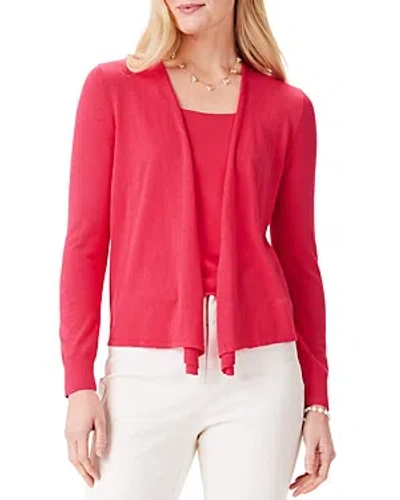 Nic + Zoe All Year 4-way Convertible Cardigan In Bright Rose