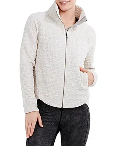 Nic + Zoe Nic+zoe All Year Quilted Jacket In Cream