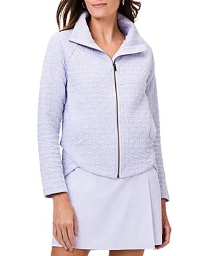 Nic + Zoe Nic+zoe All Year Quilted Jacket In Wisteria Heather