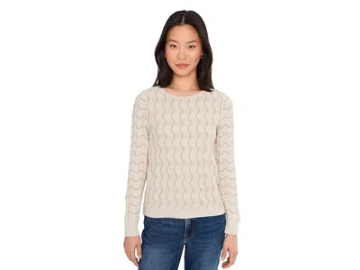 Nic + Zoe Alto Sweater In Neutral