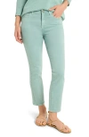 Nic + Zoe Nic+zoe Ankle Straight Leg Jeans In Aquifer