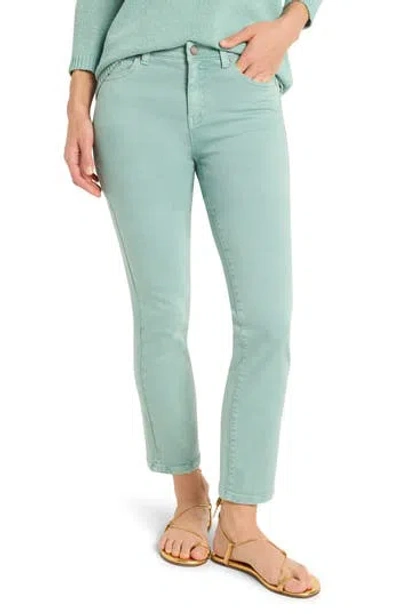 Nic + Zoe Nic+zoe Ankle Straight Leg Jeans In Blue