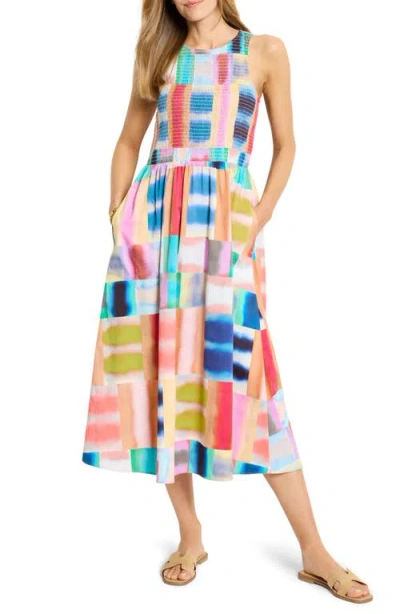 Nic + Zoe Portofino Anna Dress In Pink Multi
