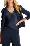Nic + Zoe Nic+zoe Stretch Suiting Anywhere Blazer In Dark Indigo