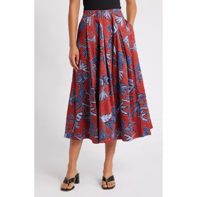 NIC + ZOE NIC+ZOE AUTUMN LEAVES MAXI SKIRT