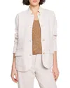 Nic + Zoe Nic+zoe Ava Cotton & Linen Blazer In Neutral Mix