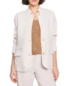 Nic + Zoe Nic+zoe Ava Cotton & Linen Blazer In White