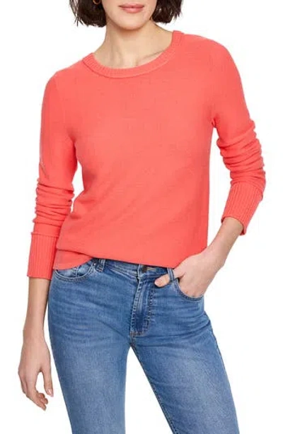 NIC + ZOE NIC+ZOE BABY GARTER CREWNECK SWEATER