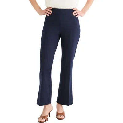 Nic + Zoe Nic+zoe Berkeley Bootcut Ponte Pants In Multi