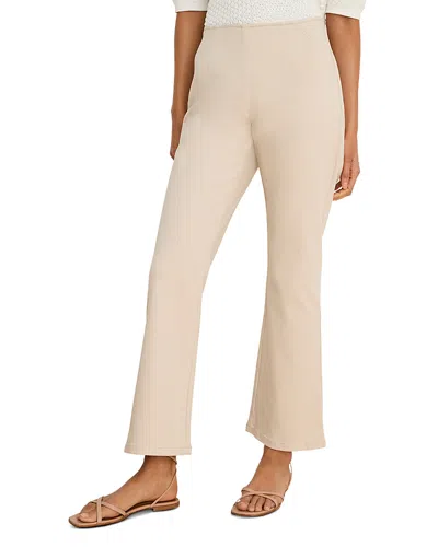 NIC + ZOE NIC+ZOE BERKELEY HIGH RISE ANKLE BOOTCUT JEANS IN MACADAMIA