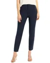 Nic + Zoe Nic+zoe Cotton Bi Stretch Copley Straight Leg Pants In Blue