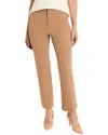 Nic + Zoe Nic+zoe Cotton Bi Stretch Plaza Demi Boot Pants In Gold