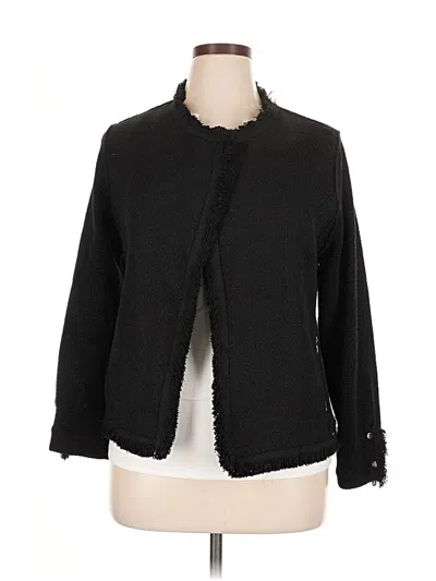 Pre-owned Nic + Zoe Blazer Jacket In Black