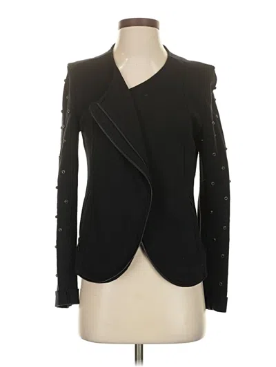 Pre-owned Nic + Zoe Blazer Jacket In Black