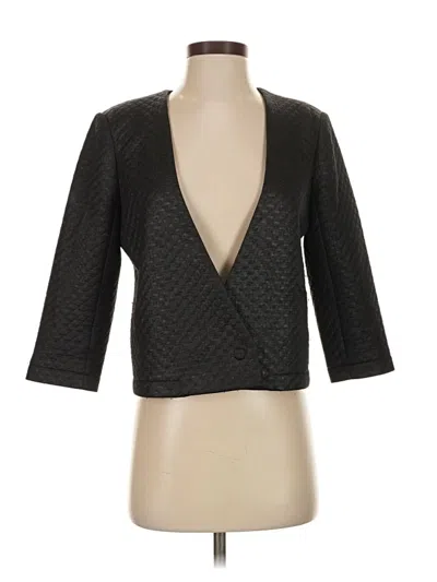 Pre-owned Nic + Zoe Blazer Jacket In Black