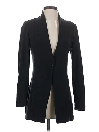 Pre-owned Nic + Zoe Blazer Jacket In Black