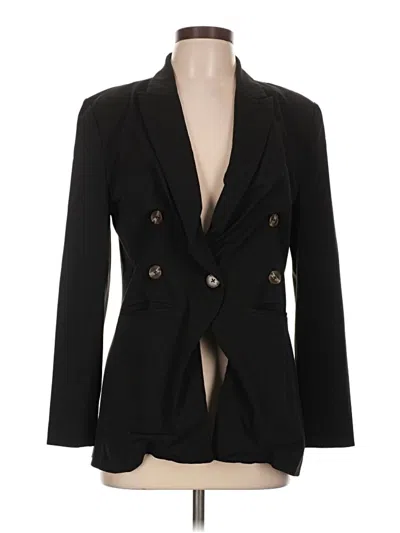 Pre-owned Nic + Zoe Blazer Jacket In Black