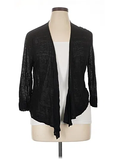 Pre-owned Nic + Zoe Blazer Jacket In Black