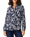 Nic + Zoe Nic+zoe Sweet Strokes Snap Front Shirt