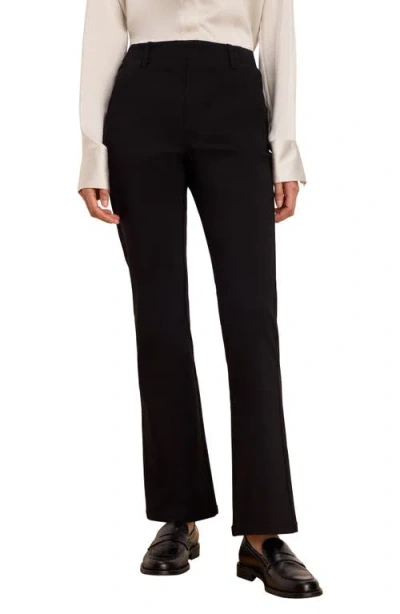 Nic + Zoe Nic+zoe Breakaway Wonderstretch Bootcut Pants In Black