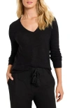 Nic + Zoe Nic+zoe Breezy Texture Sweater In Black
