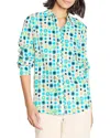 Nic + Zoe Nic+zoe Bright Spot Crinkle Shirt