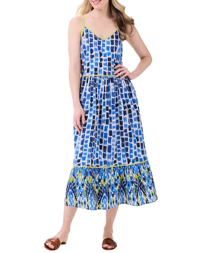 NIC + ZOE NIC+ZOE BRUSHSTROKE BLUES DRESS