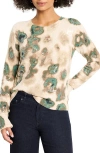 Nic + Zoe Nic+zoe Camo Shine Sweater In Multi