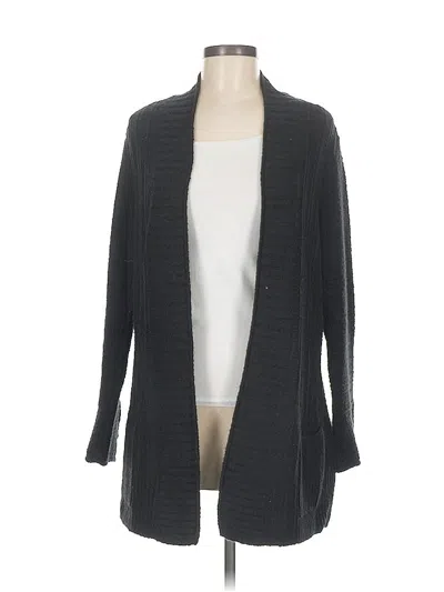 Pre-owned Nic + Zoe Cardigan Sweater In Black