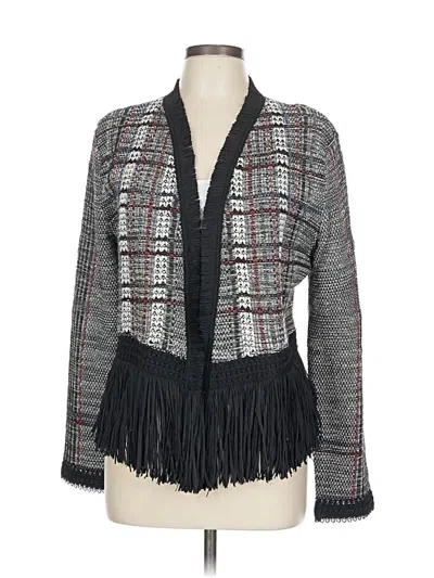 Pre-owned Nic + Zoe Cardigan Sweater In Black