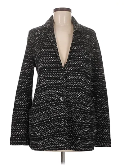Pre-owned Nic + Zoe Cardigan Sweater In Black