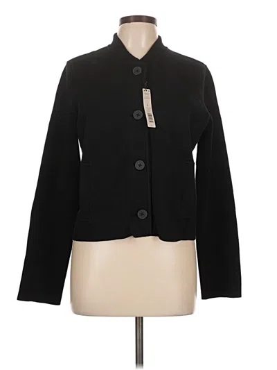 Pre-owned Nic + Zoe Cardigan Sweater In Black