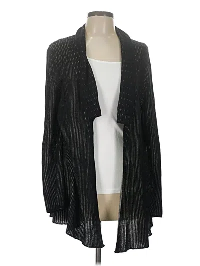 Pre-owned Nic + Zoe Cardigan Sweater In Black