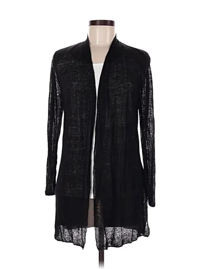 Pre-owned Nic + Zoe Cardigan Sweater In Black