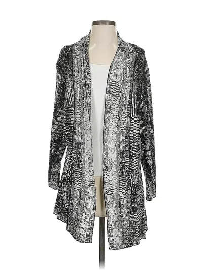 Pre-owned Nic + Zoe Cardigan Sweater In Black
