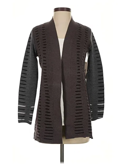 Pre-owned Nic + Zoe Cardigan Sweater In Black