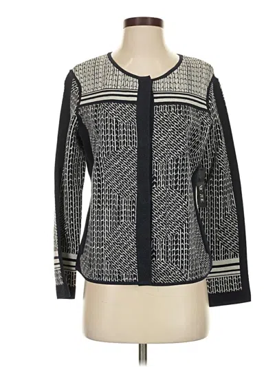 Pre-owned Nic + Zoe Cardigan Sweater In Black